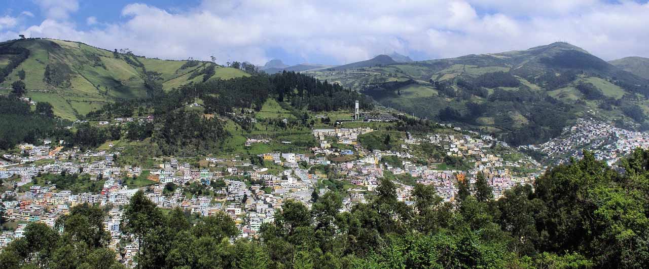 Image of the landscape in Ecuador, home of the International Education Fair Ecuador