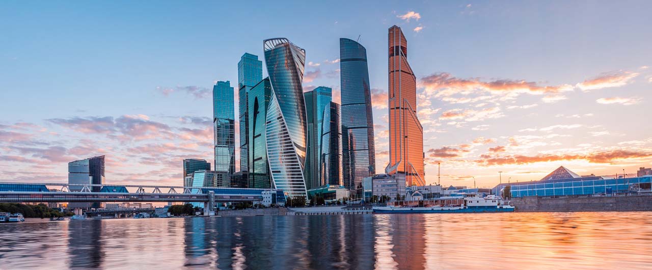Image of Moscow business district, one of the venues for the Master Education Fairs Russia