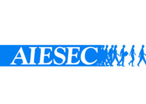 Logo of AISEC, youth organization and participant of the study fair in Mexico