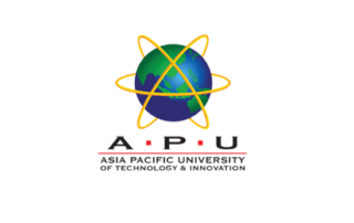 Logo of the Asia Pacific University, exhibitor at the annual Moroccan Education Fairs.