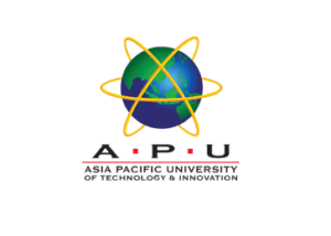 Logo of Asia Pacific University (Malaysia), one of the leading institutes of technology from Asia that took part in the Hanoi education fair.