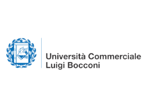 Logo of Luigi Bocconi University, proudly exhibiting last year at the education fair in Ankara