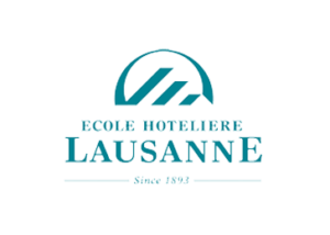 Logo of Ecole Hoteliere de Lausanne of Switzerland, participant of the virtual education fair in the Balkans